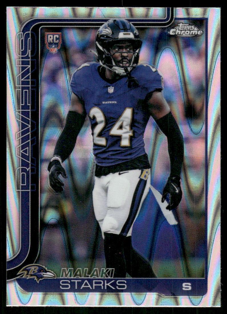 2025 Topps Chrome #347 Malaki Starks Topps Refractor