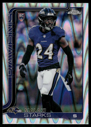 2025 Topps Chrome #347 Malaki Starks Topps Refractor