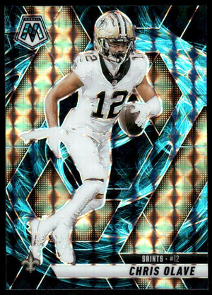 2025 Panini Mosaic #92 Chris Olave Mosaic Genesis
