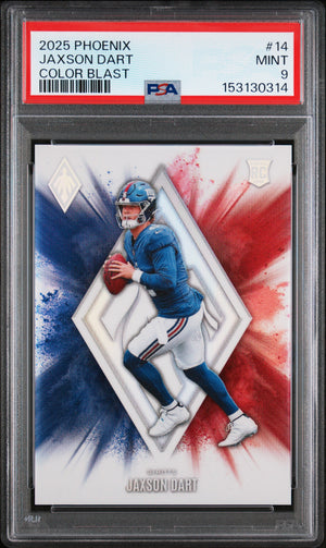 Jaxson Dart Color Blast PSA 9