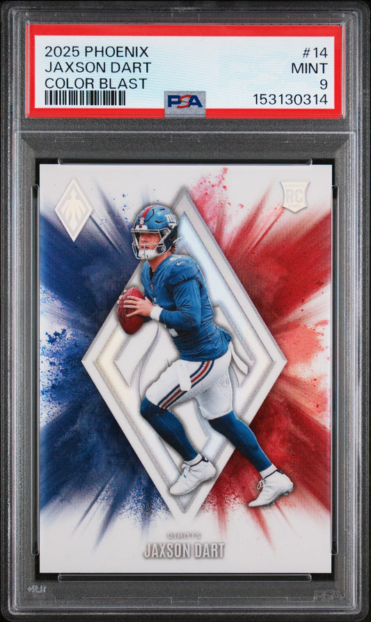 Jaxson Dart Color Blast PSA 9