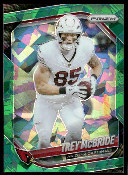 2025 Panini Prizm #274 Trey McBride Green Ice