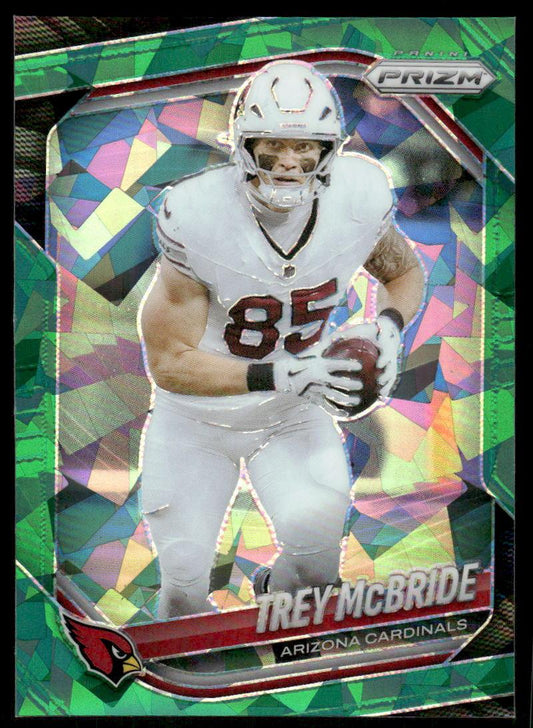 2025 Panini Prizm #274 Trey McBride Green Ice