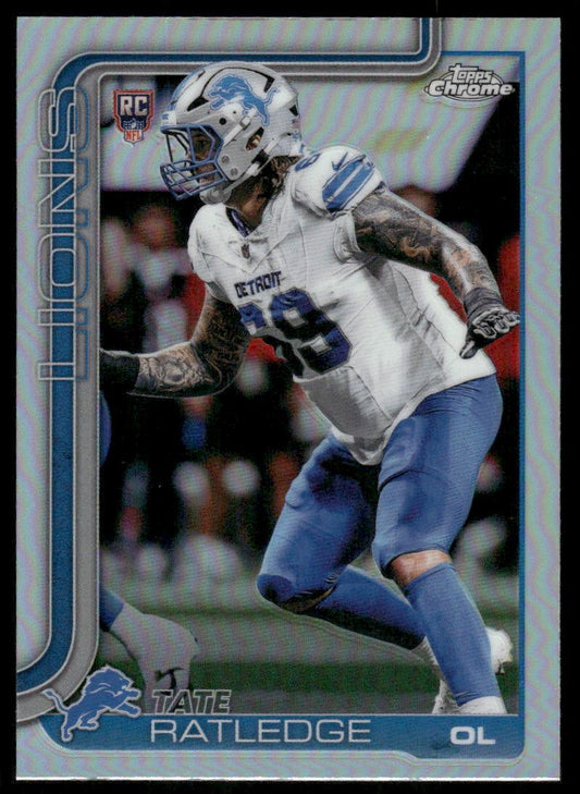 2025 Topps Chrome #383 Tate Ratledge Refractor