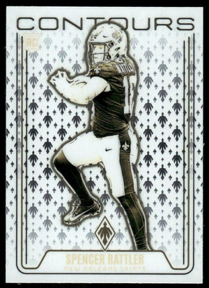 2024 Panini Phoenix #CON-SRR Spencer Rattler Contours