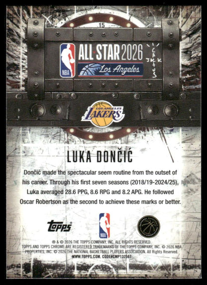 Luka Doncic 2025-26 Topps All-Star Game CACTUS JACK