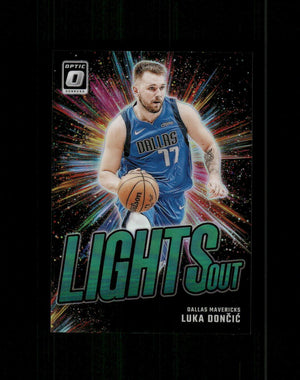 2024-25 Donruss Optic #1 Luka Doncic Lights Out Green #/5