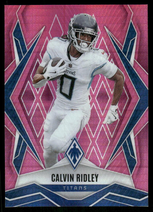 2025 Panini Phoenix #147 Calvin Ridley Pink Hyper Prizm #/299