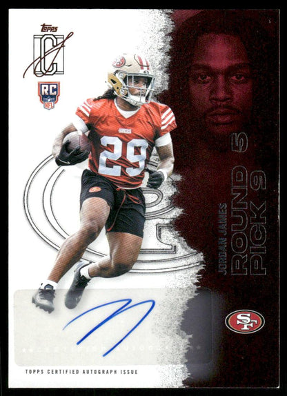 2025 Topps Signature Class #170 Jordan James Autographs