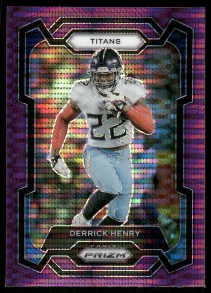2023 Panini Prizm #284 Derrick Henry Purple Pulsar