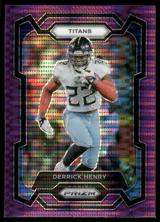 2023 Panini Prizm #284 Derrick Henry Purple Pulsar