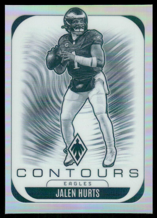 2025 Panini Phoenix #26 Jalen Hurts Contours