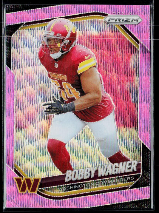 2025 Panini Prizm #261 Bobby Wagner Pink