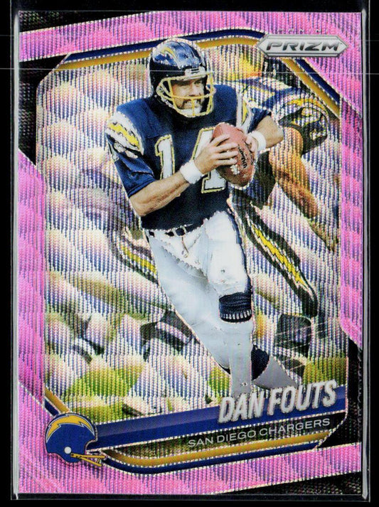 2025 Panini Prizm #89 Dan Fouts Pink Wave