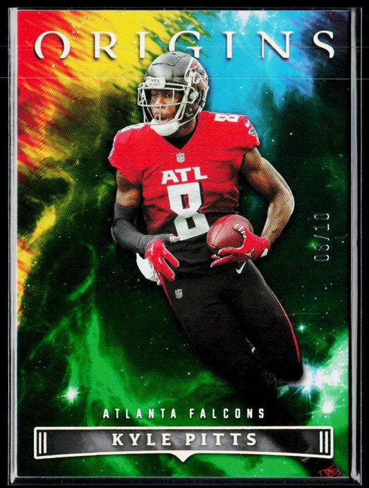 Kyle Pitts 2022 Panini Origins #4 8/10 Jersey Match