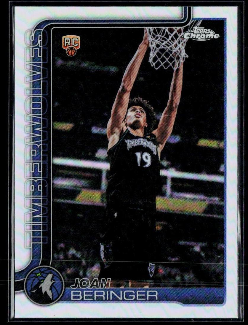 2025-26 Topps Chrome Update #167 Joan Beringer Refractor