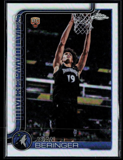 2025-26 Topps Chrome Update #167 Joan Beringer Refractor