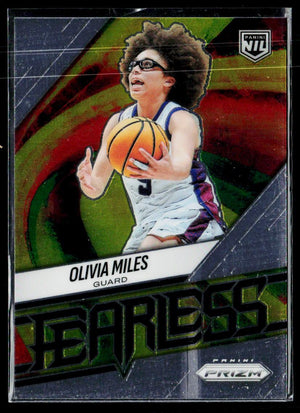 2025-26 Panini Prizm #24 Olivia Miles Fearless