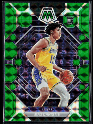2022-23 Panini Mosaic #229 Max Christie Green