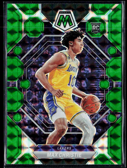 2022-23 Panini Mosaic #229 Max Christie Green