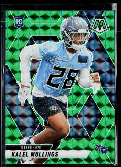 2025 Panini Mosaic #390 Kalel Mullings Mosaic Green