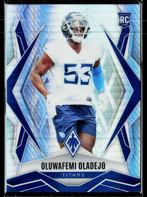 2025 Panini Phoenix #226 Oluwafemi Oladejo Silver Hyper Prizm