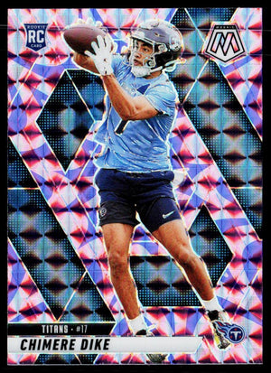 2025 Panini Mosaic #356 Chimere Dike Mosaic Camo Pink