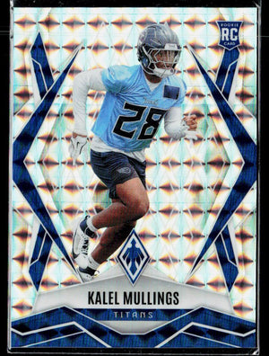 2025 Panini Phoenix #205 Kalel Mullings Silver Lazer Prizm