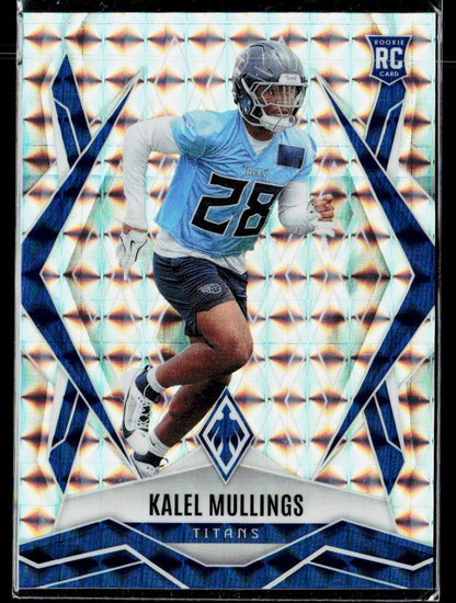 2025 Panini Phoenix #205 Kalel Mullings Silver Lazer Prizm