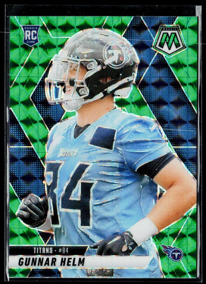2025 Panini Mosaic #394 Gunnar Helm Mosaic Green