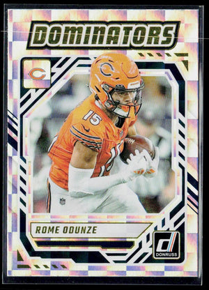 2025 Donruss #DOM-ROE Rome Odunze Dominators