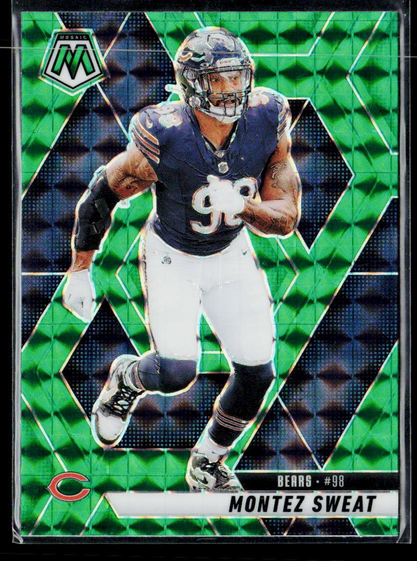 2025 Panini Mosaic #75 Montez Sweat Mosaic Green