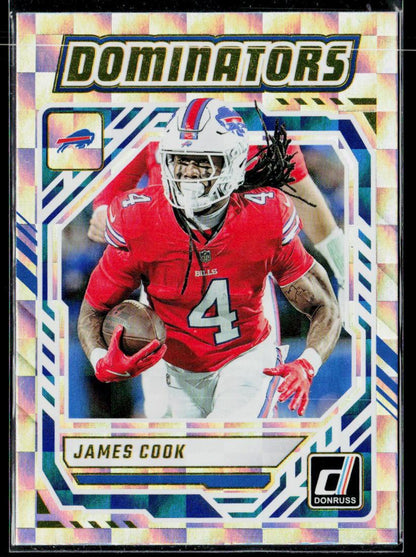2025 Donruss #DOM-JCK James Cook Dominators