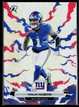 2025 Topps Resurgence #73 Malik Nabers Refractor