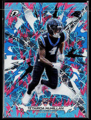 2025 Topps Resurgence #104 Jalon Walker Sky Blue & Pink Shock Refractor