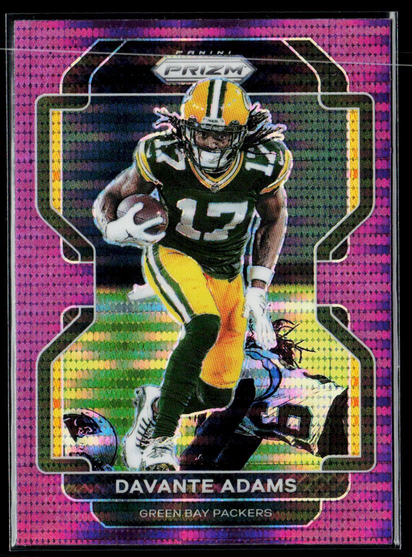 2021 Panini Prizm #135 Davante Adams Orange #/249
