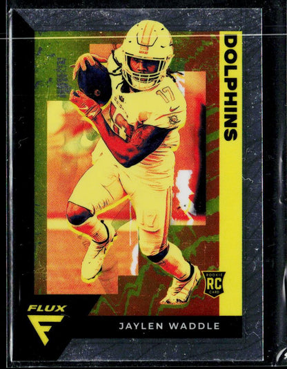 2021 Panini Chronicles #FX-13 Jaylen Waddle Flux Rookies