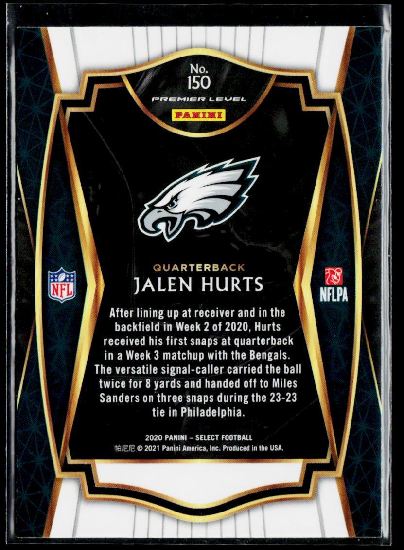 2020 Panini Select #150 Jalen Hurts