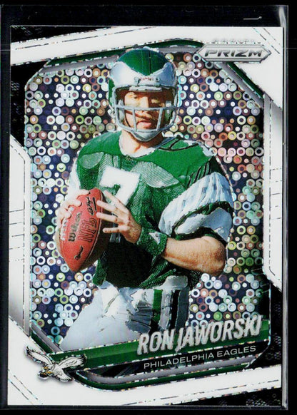 2025 Panini Prizm #207 Ron Jaworski White Disco