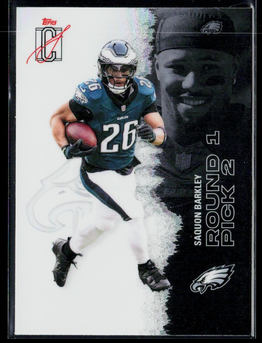 2025 Topps Signature Class #43 Saquon Barkley