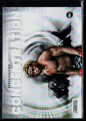 2026 Stadium Club UFC #CN-16 Ateba Gautier Concentration
