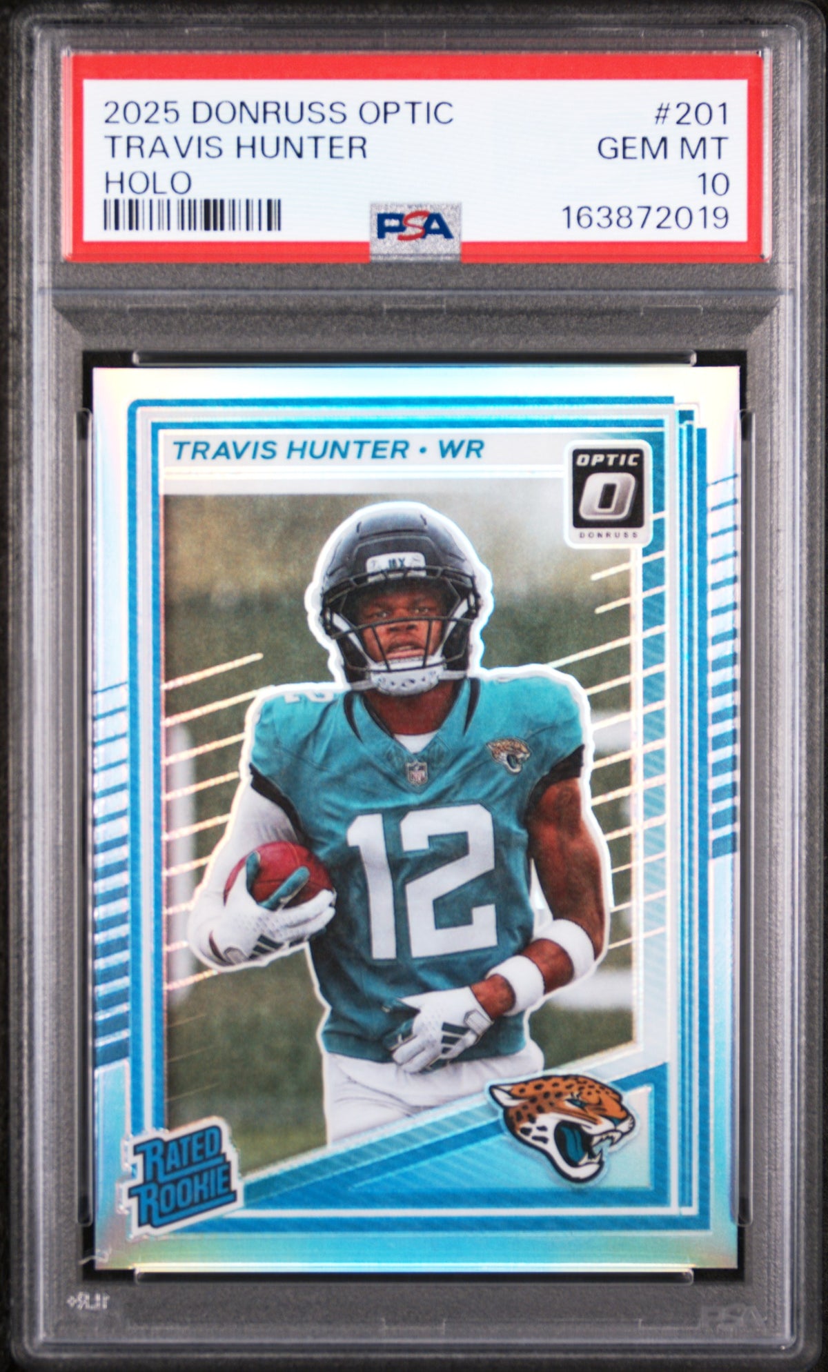 Travis Hunter Rated Rookie Holo PSA 10 Gem Mint Low Pop