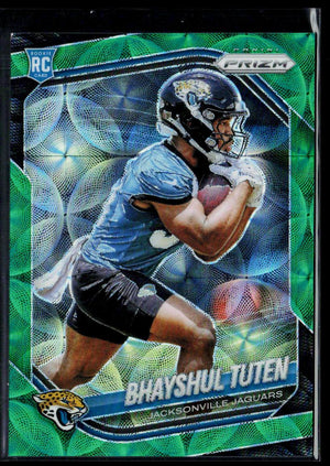 Bhayshul Tuten Prizm Rookie Green Scope #/75 #305