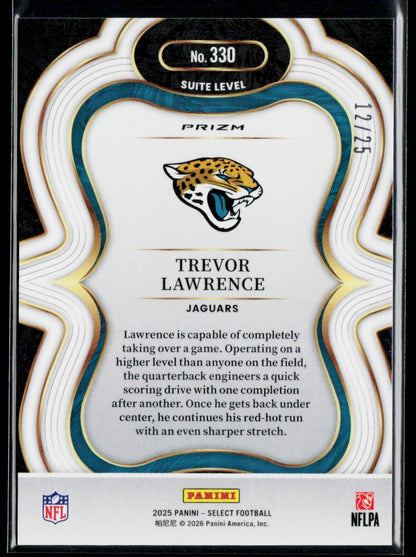 Trevor Lawrence Tie-Dye Prizm #/25 SSP Banger! Rare