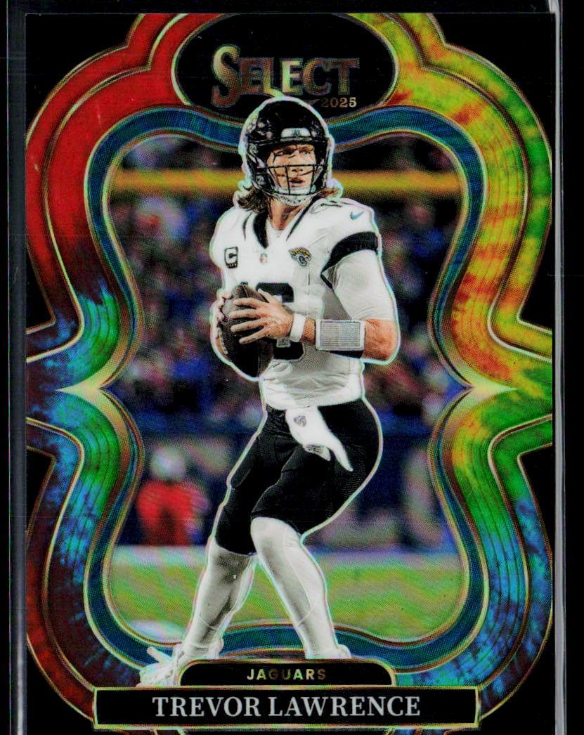 Trevor Lawrence Tie-Dye Prizm #/25 SSP Banger! Rare