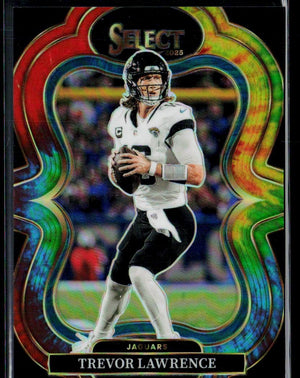 Trevor Lawrence Tie-Dye Prizm #/25 SSP Banger! Rare