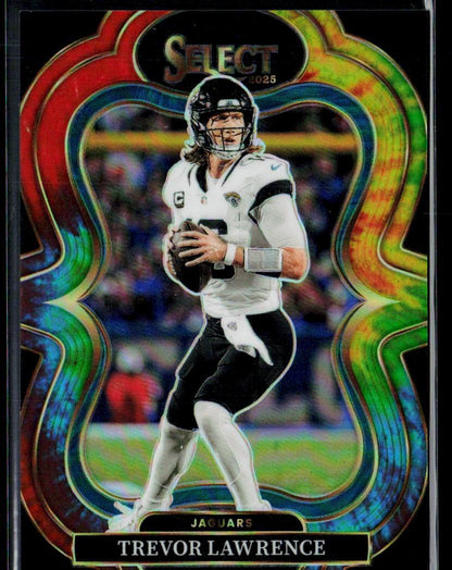 Trevor Lawrence Tie-Dye Prizm #/25 SSP Banger! Rare
