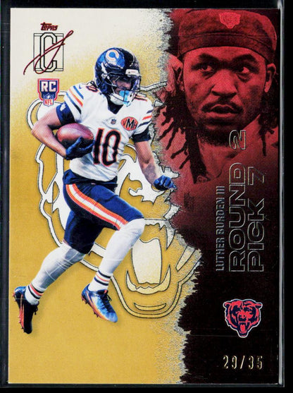 Luther Burden III Rookie Gold #/35 SSP Rare! Short Print